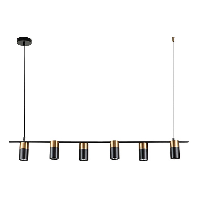 Подвесная люстра Indigo Liberta 11014/6P Black V000147 изображение 2 Подвесная люстра Indigo Liberta 11014/6P Black V000147 Фото № 2