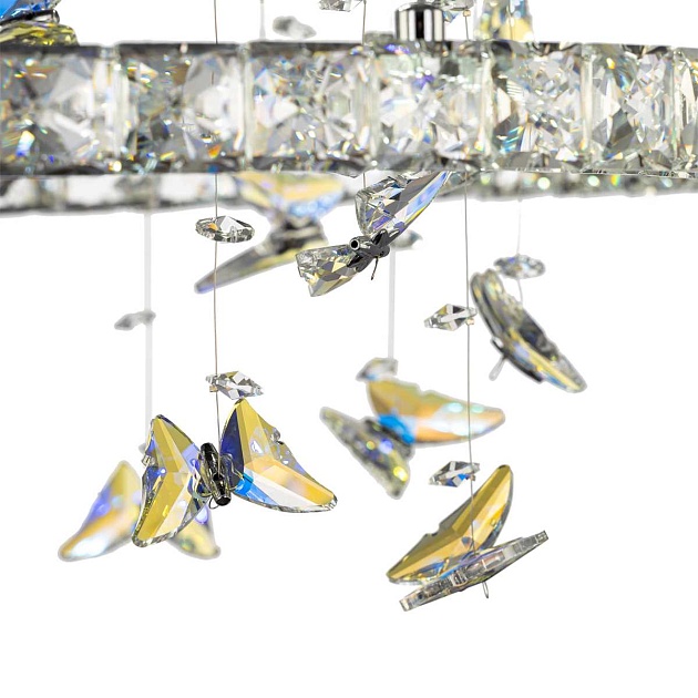 Люстра хрустальная с пультом Citilux ETERA CL322050 Фото № 11