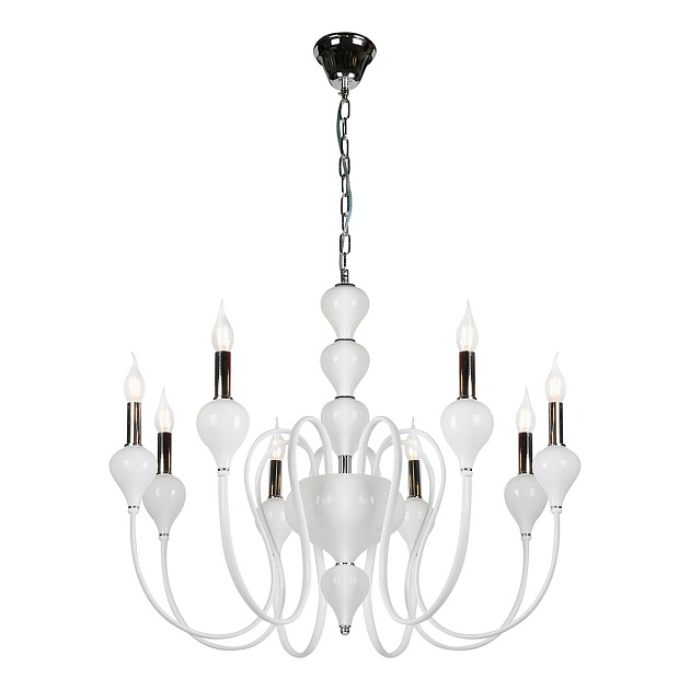 Подвесная люстра iLamp Lady 88003-8 WH Фото № 1