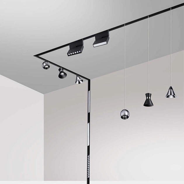 Трековый низковольтный светодиодный светильник Novotech Shino Flum 358420 Фото № 8