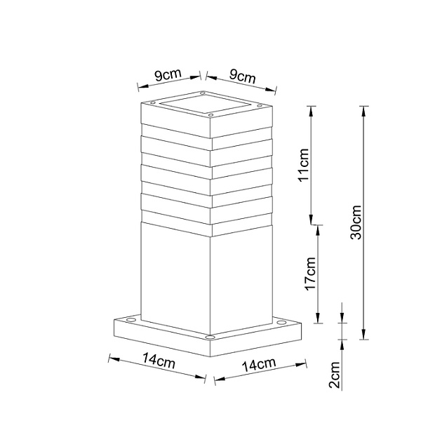 Уличный светильник Arte Lamp Heather A4413FN-1BK Фото № 2