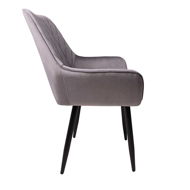 Кресло AksHome Pablo светло-серый, велюр 72328 Фото № 8