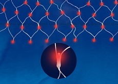 Светодиодная гирлянда Uniel занавес 220V красный ULD-N2520-240/DTA RED IP20 07940 4