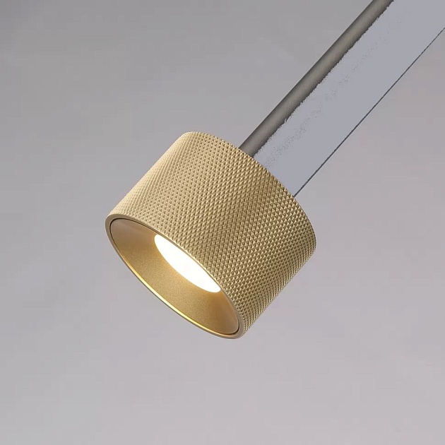 Подвесной светильник iLedex Delta 2362-1 BK+BR Фото № 3