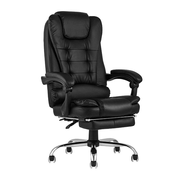 Кресло руководителя TopChairs President черное D-403 black Фото № 1