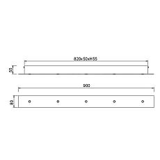 Потолочное основание Mantra Modular Light Florones 9384 3
