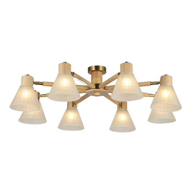 Потолочная люстра Arte Lamp Meleph A4096PL-8BR Фото № 1
