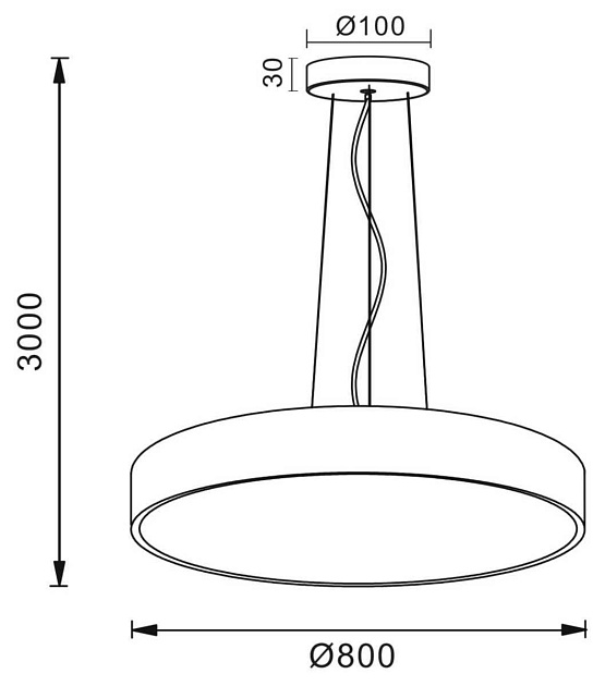 Подвесной светодиодный светильник Deko-Light Menkar 342212 Фото № 2
