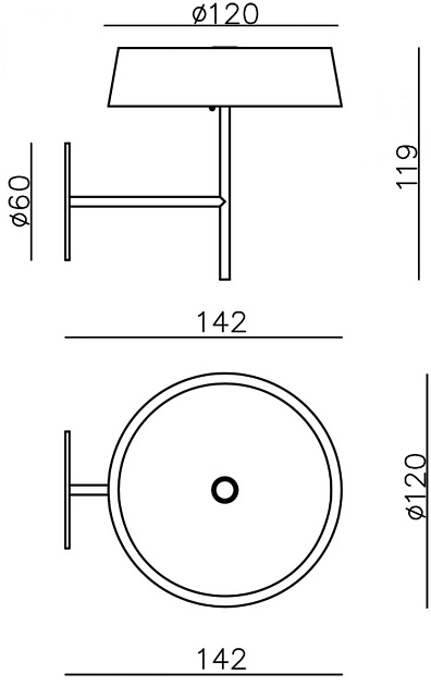 Основа для бра Deko-Light Miram 930621 Фото № 2