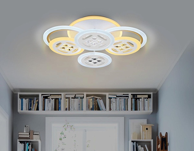 Потолочная светодиодная люстра Ambrella light Ice FA2951 изображение 7 Потолочная светодиодная люстра Ambrella light Ice FA2951 Фото № 7