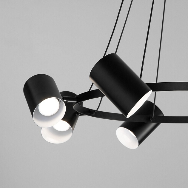 Подвесная люстра Eurosvet Splay 70147/8 черный Фото № 2