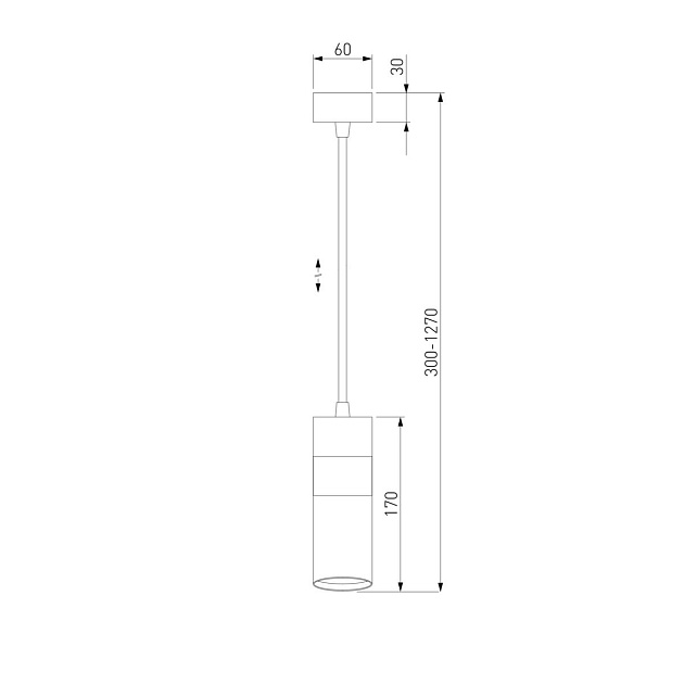Подвесной светильник Eurosvet Viero 50096/1 белый/хром Фото № 2