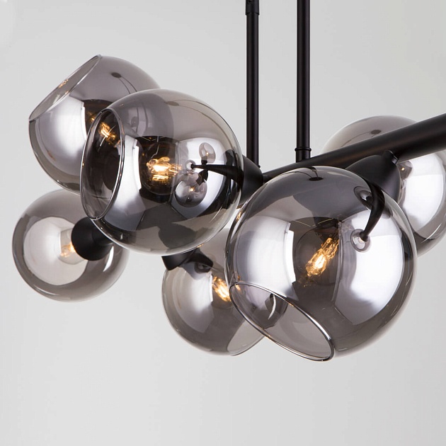 Подвесная люстра Eurosvet Roger 70113/8 дымчатый Фото № 3