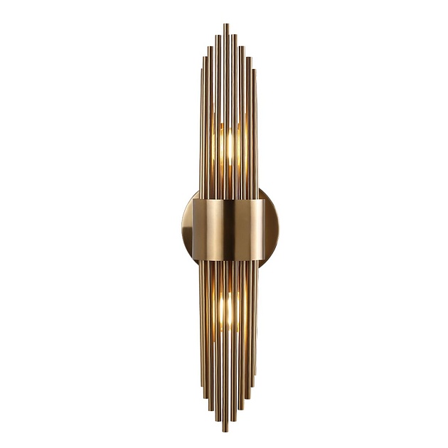 Бра Crystal Lux Rudolfo AP2 Brass Фото № 3
