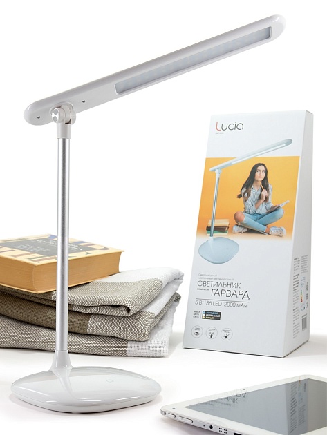 Настольная светодиодная лампа Lucia Гарвард L360 4606400512226 Фото № 3