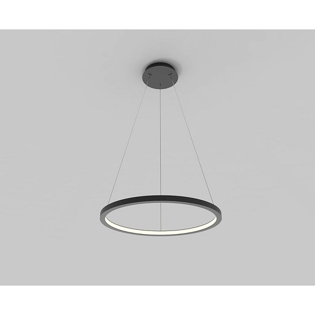 Подвесной светодиодный светильник Italline IT013-6027 black 3000K Фото № 1