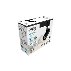 Трековый светодиодный светильник Gauss Track Light Led TR076 2
