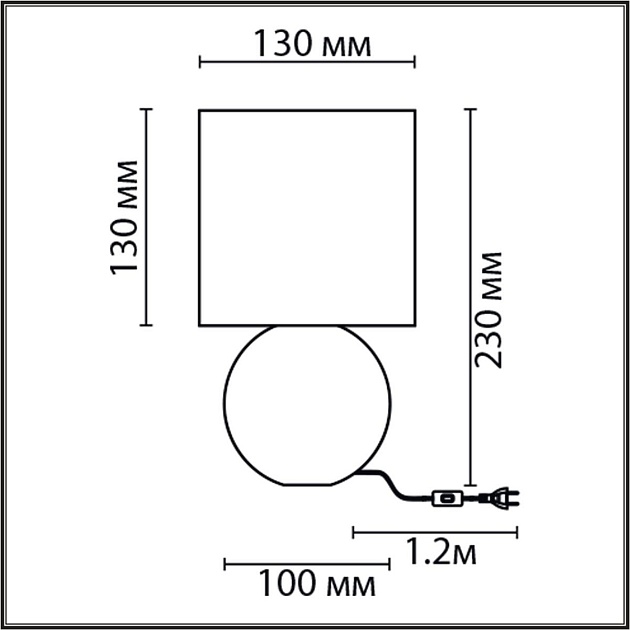 Настольная лампа Lumion Classi Octavia 8225/1T Фото № 2