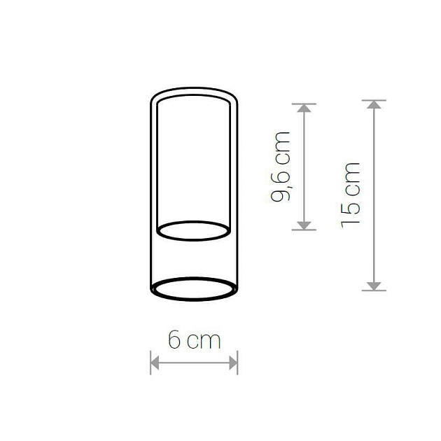 Плафон Nowodvorski Cameleon Cylinder S 8546 Фото № 2