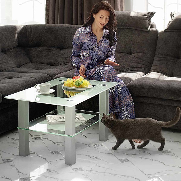 Журнальный стол Мебелик Кристалл 2 001678 изображение 12 Журнальный стол Мебелик Кристалл 2 001678 Фото № 12