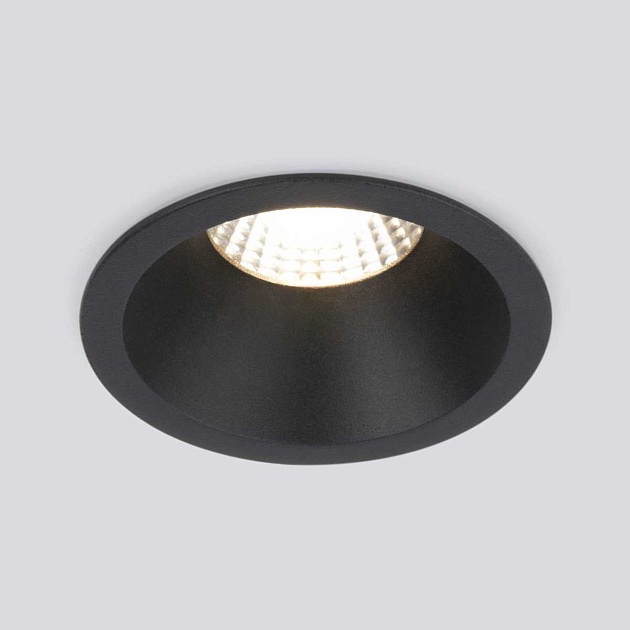 Встраиваемый светодиодный светильник Elektrostandard 15266/LED черный a055719 изображение 1 Встраиваемый светодиодный светильник Elektrostandard 15266/LED черный a055719 Фото № 1