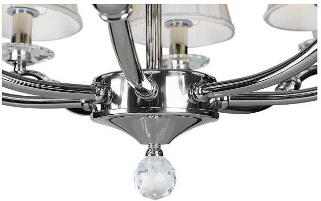 Подвесная люстра iLamp Vivaldi 85125/8 CR изображение 2 Подвесная люстра iLamp Vivaldi 85125/8 CR Фото № 2