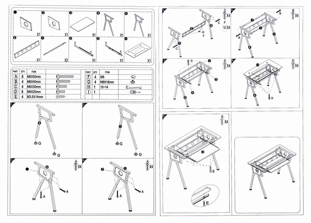 Компьютерный стол Woodville Rubin 11471 Фото № 2