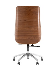 Кресло руководителя TopChairs Crown SN A312 8383-14 walnut back 3