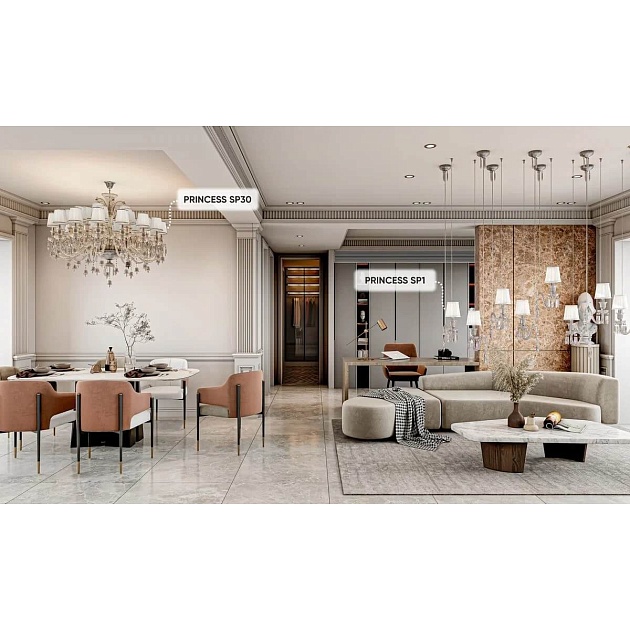 Подвесная люстра Crystal Lux Princess SP30 Фото № 6