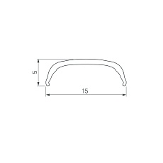 Рассеиватель Arlight Arh-Bent-W18-2000 Black 041032 1