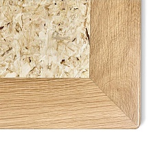 Журнальный стол Sheffilton SHT-S39/70/70 ДУБ/OSB прозрачный лак 6863755101 2