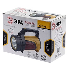 Фонарь-прожектор светодиодный ЭРА Практик аккумуляторный 202х98 390 лм PA-701 Б0033763 3