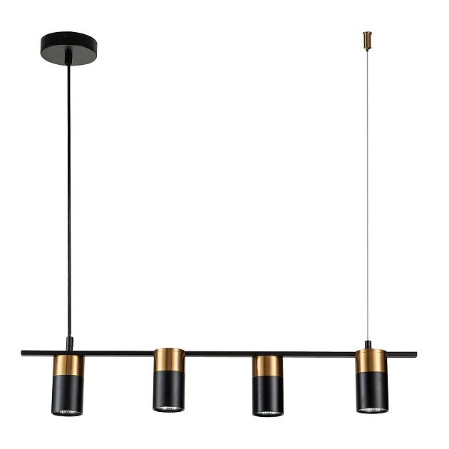 Подвесная люстра Indigo Liberta 11014/4P Black V000146 Фото № 2