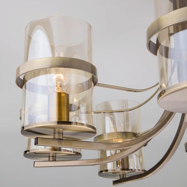 Потолочная люстра Eurosvet 60085/8 античная бронза Фото № 3