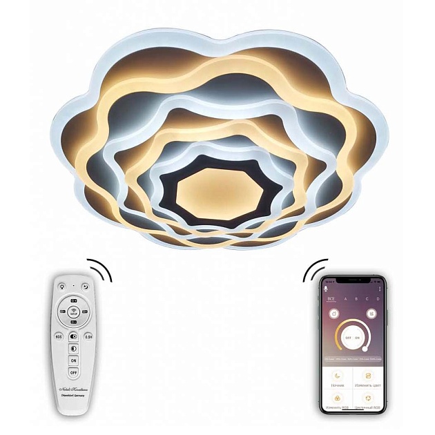 Потолочный светодиодный светильник Natali Kovaltseva 81039/5C Фото № 1