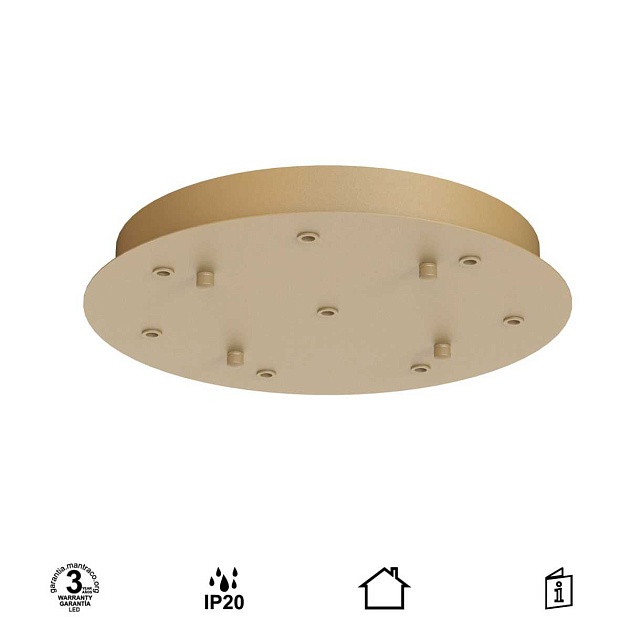 Подвесная люстра Mantra Arrecife 9368+9229 (8L) Фото № 18