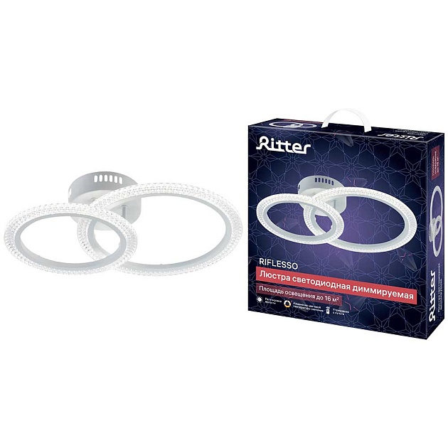 Потолочная люстра Ritter RIFLESSO 52924 2 Фото № 1
