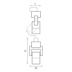 Комплект с трековым светильником Lightstar Illumo L1 (592076+051046) A1T051046 1