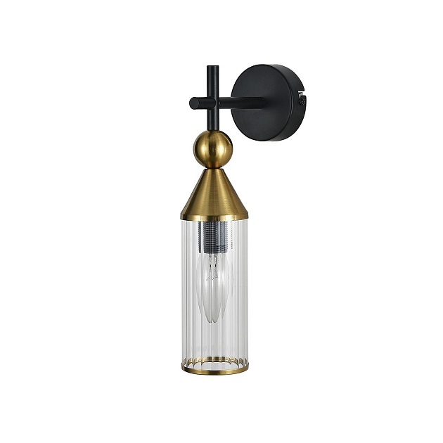 Бра Indigo Torazzo 13037/1W Black V000530 Фото № 1