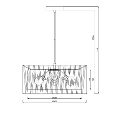 Подвесной светильник Escada 10181/3S 1