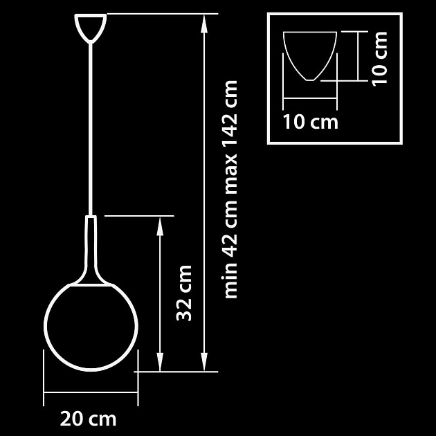 Подвесной светильник Lightstar Globo 813021 изображение 2 Подвесной светильник Lightstar Globo 813021 Фото № 2
