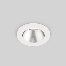 Встраиваемый светодиодный светильник Elektrostandard 25023/Led 7W 4200K WH/SL белый/серебро a056772