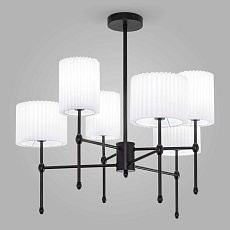 Подвесная люстра Eurosvet Notturno 60162/6 черный Smart