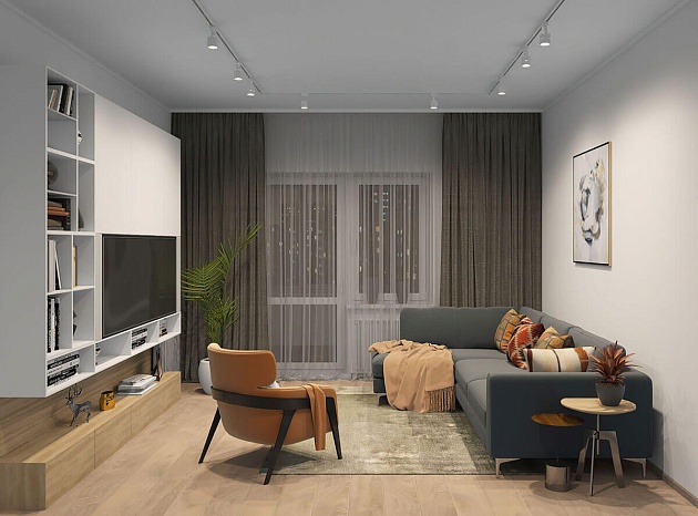 Шинопровод Denkirs Solid Base TR1003-WH Фото № 3