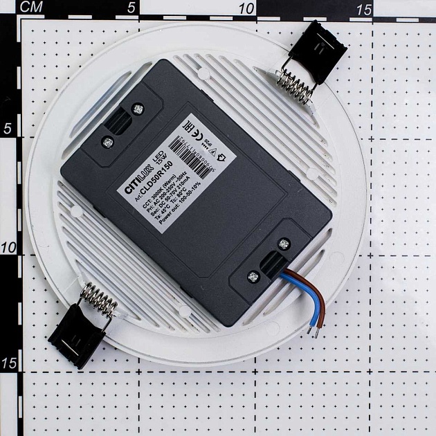 Встраиваемый светодиодный светильник Citilux Омега CLD50R150N изображение 4 Встраиваемый светодиодный светильник Citilux Омега CLD50R150N Фото № 4