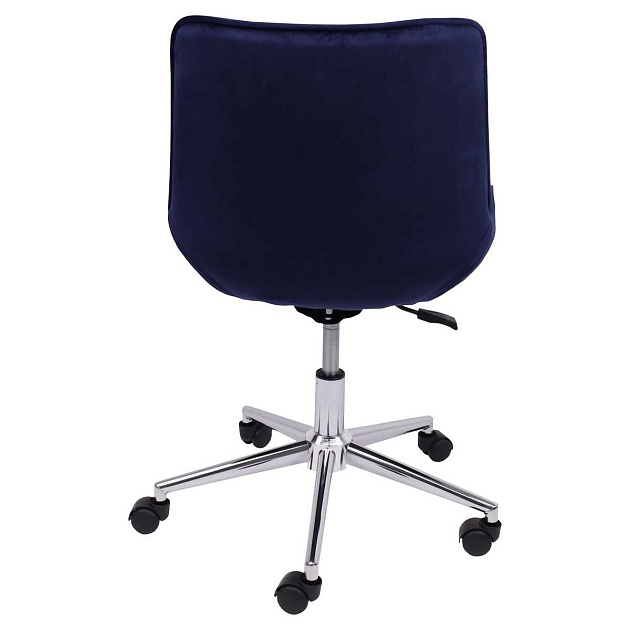 Поворотное кресло AksHome Lumier сапфировый, велюр 79742 изображение 6 Поворотное кресло AksHome Lumier сапфировый, велюр 79742 Фото № 6