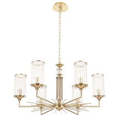Подвесная люстра Crystal Lux Gloria SP6 Brass 3