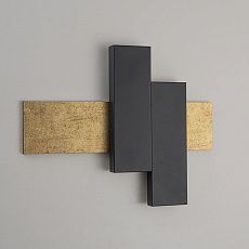 Настенный светодиодный светильник Indigo Avanzato 14023/2W Gold stone V000118L 3