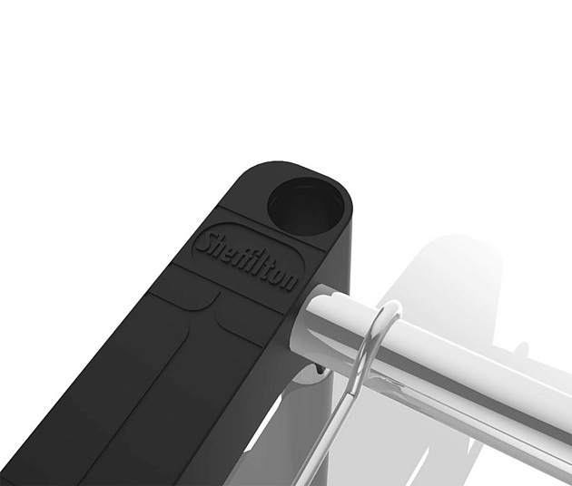 Обувница Sheffilton SHT-SR6 черный/хром лак 8397890701 Фото № 2