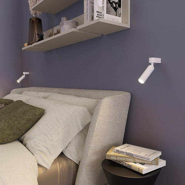 Светодиодный спот Eurosvet Pitch 20143/1 LED белый Фото № 3